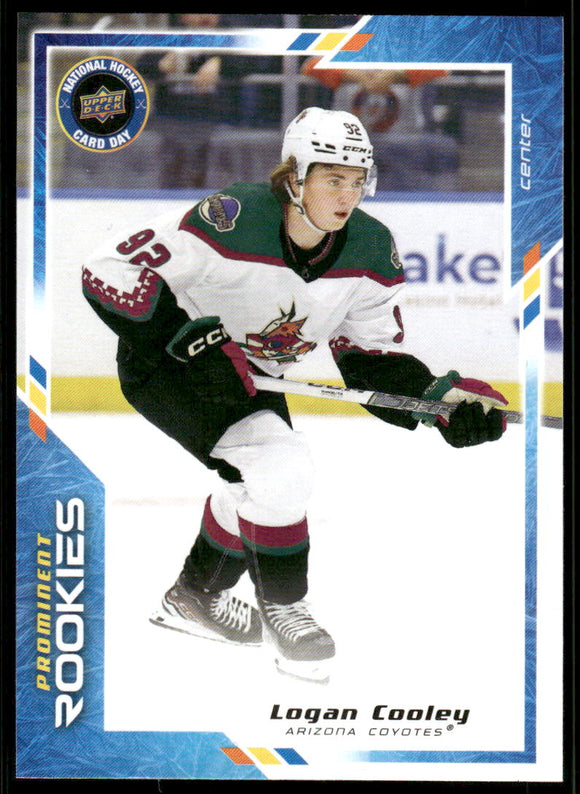 2023-24 Upper Deck National Hockey Card Day #NHCD3 Logan Cooley PR