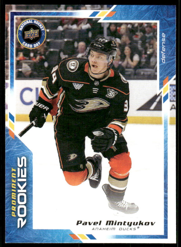 2023-24 Upper Deck National Hockey Card Day #NHCD9 Pavel Mintyukov PR