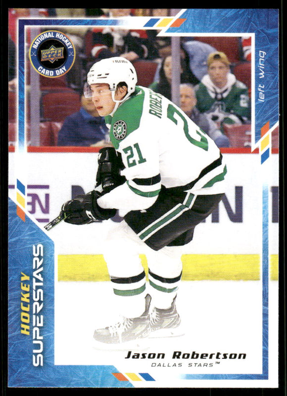 2023-24 Upper Deck National Hockey Card Day #NHCD18 Jason Robertson HS