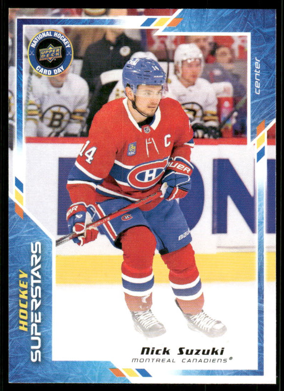 2023-24 Upper Deck National Hockey Card Day #NHCD20 Nick Suzuki HS