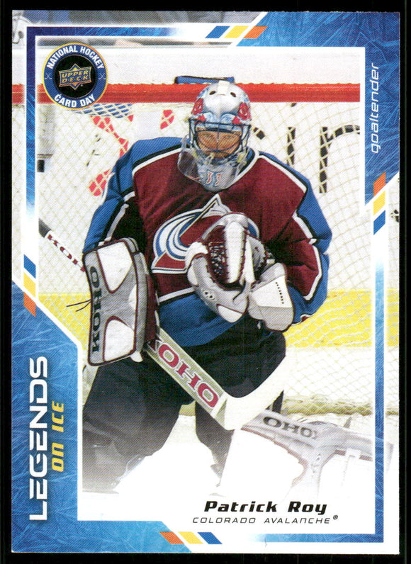 2023-24 Upper Deck National Hockey Card Day #NHCD23 Patrick Roy LEG