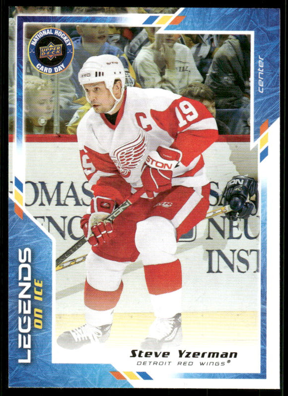 2023-24 Upper Deck National Hockey Card Day #NHCD24 Steve Yzerman LEG
