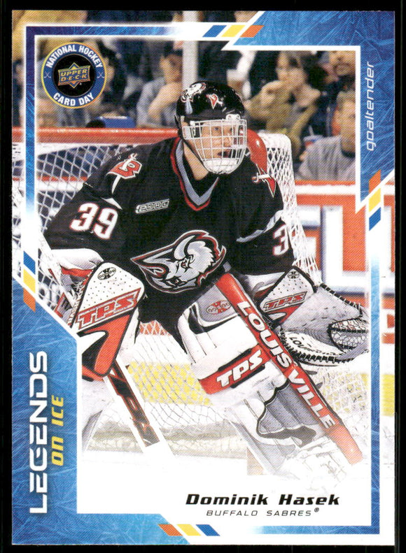2023-24 Upper Deck National Hockey Card Day #NHCD25 Dominik Hasek LEG