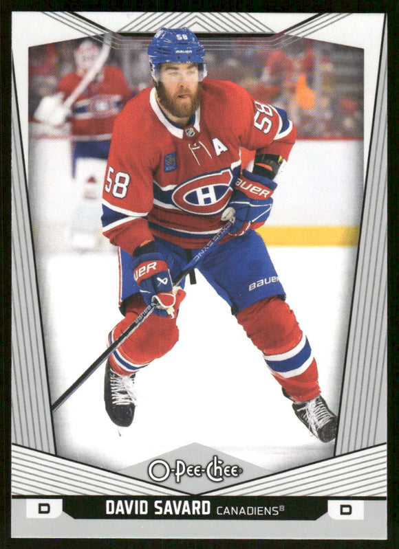 2024-25 O-Pee-Chee #40 David Savard
