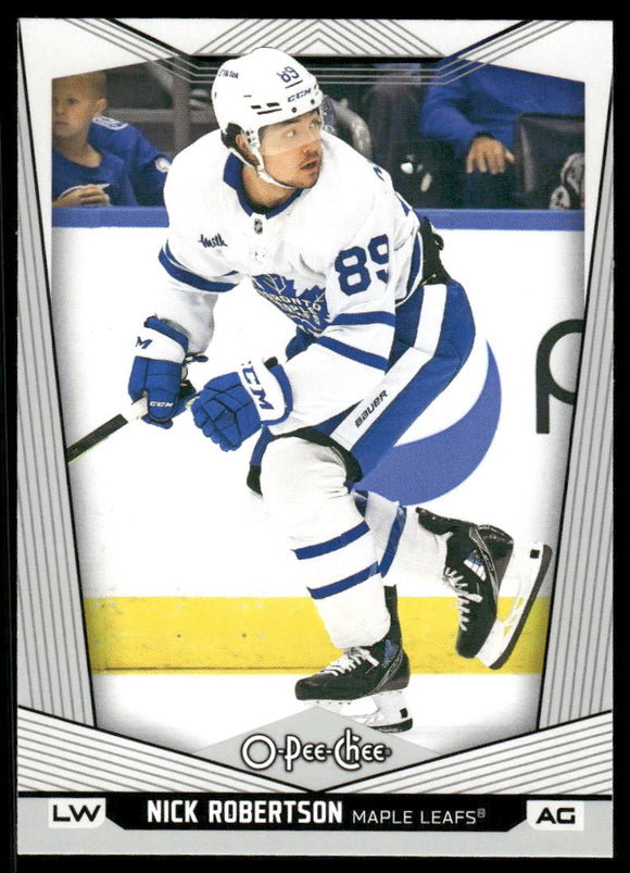 2024-25 O-Pee-Chee #72 Nick Robertson