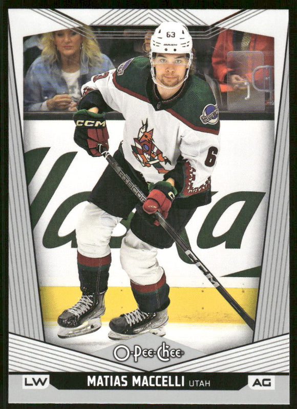 2024-25 O-Pee-Chee #120 Matias Maccelli