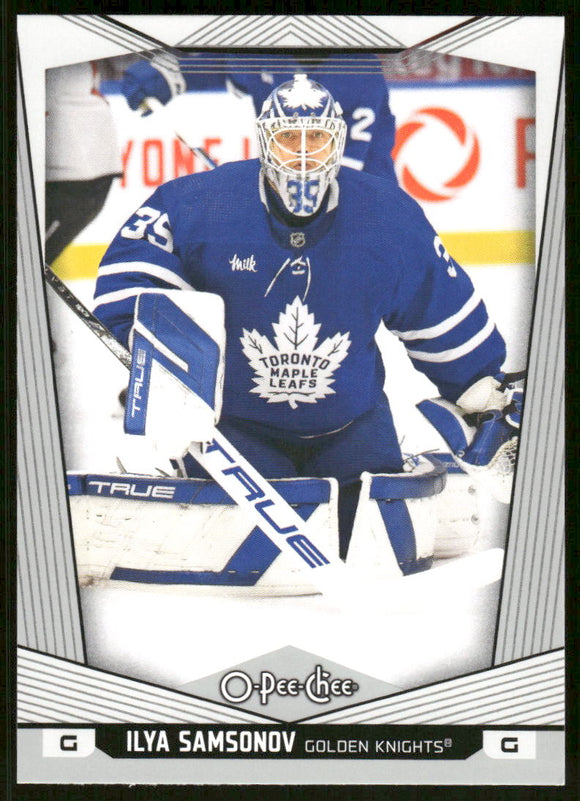 2024-25 O-Pee-Chee #137 Ilya Samsonov
