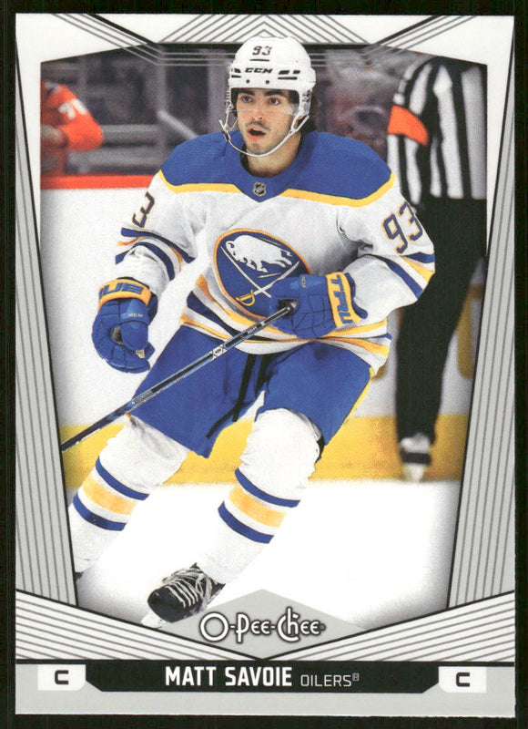 2024-25 O-Pee-Chee #224 Matt Savoie
