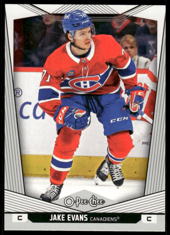 2024-25 O-Pee-Chee #242 Jake Evans