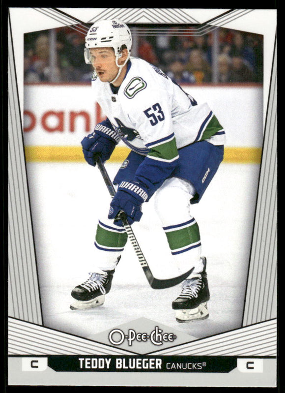 2024-25 O-Pee-Chee #257 Teddy Blueger
