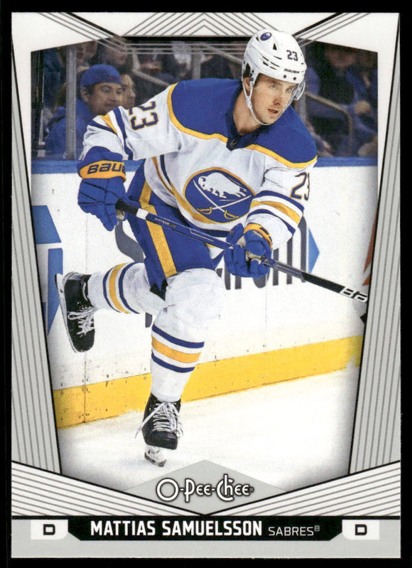 2024-25 O-Pee-Chee #334 Mattias Samuelsson