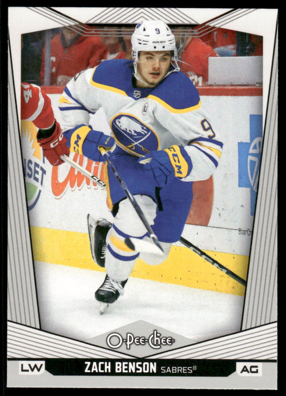 2024-25 O-Pee-Chee #358 Zach Benson