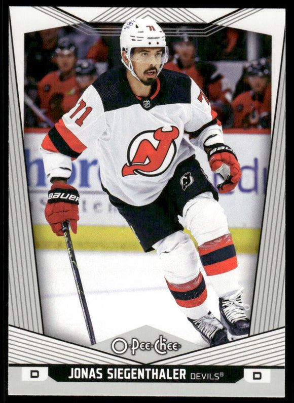 2024-25 O-Pee-Chee #366 Jonas Siegenthaler