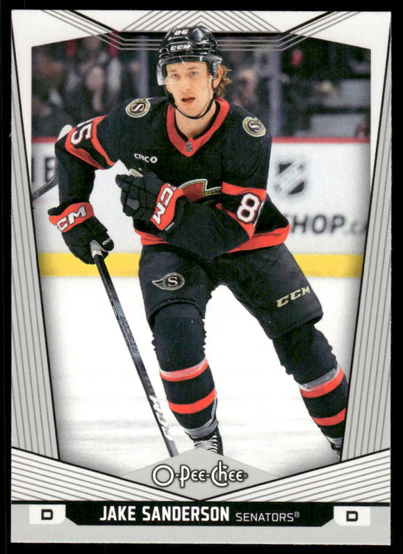 2024-25 O-Pee-Chee #372 Jake Sanderson