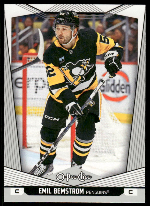 2024-25 O-Pee-Chee #386 Emil Bemstrom