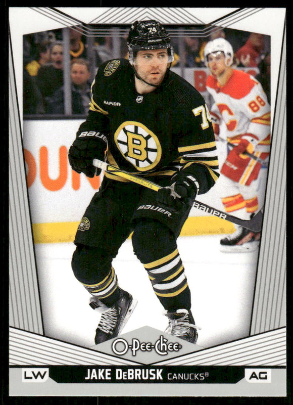 2024-25 O-Pee-Chee #417 Jake DeBrusk