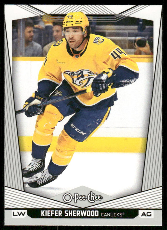 2024-25 O-Pee-Chee #424 Kiefer Sherwood