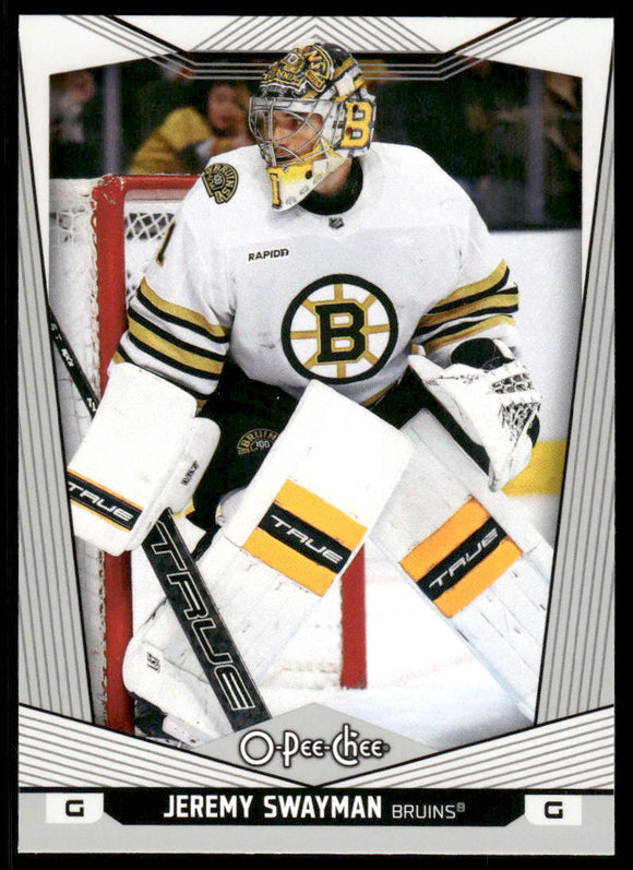 2024-25 O-Pee-Chee #490 Jeremy Swayman
