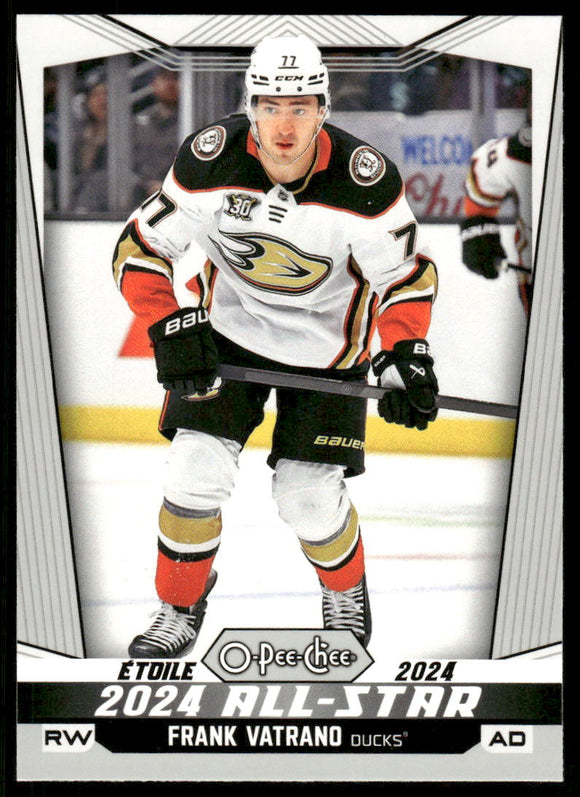 2024-25 O-Pee-Chee #502 Frank Vatrano AS