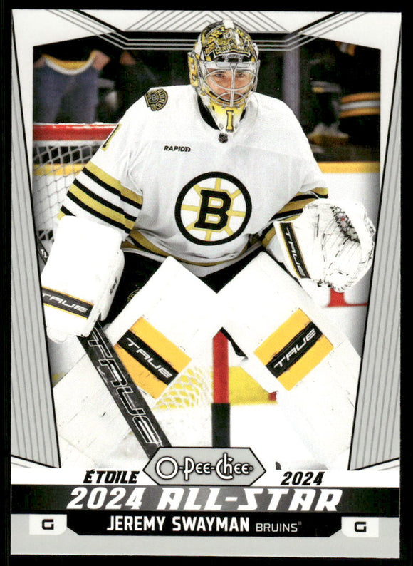 2024-25 O-Pee-Chee #504 Jeremy Swayman AS