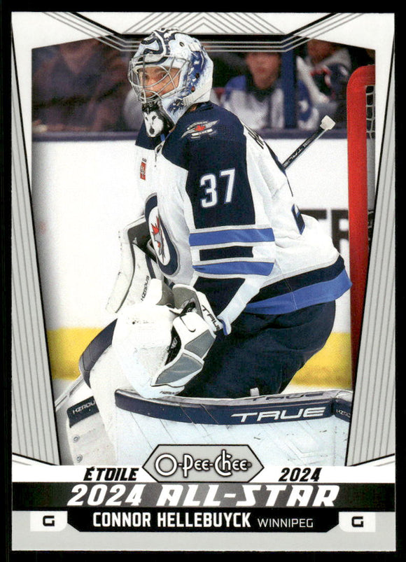 2024-25 O-Pee-Chee #505 Connor Hellebuyck AS