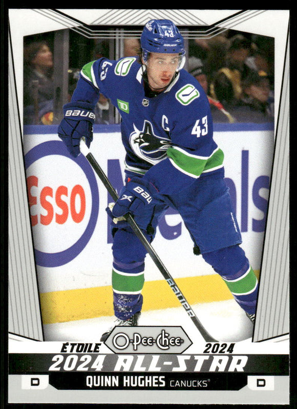 2024-25 O-Pee-Chee #506 Quinn Hughes AS