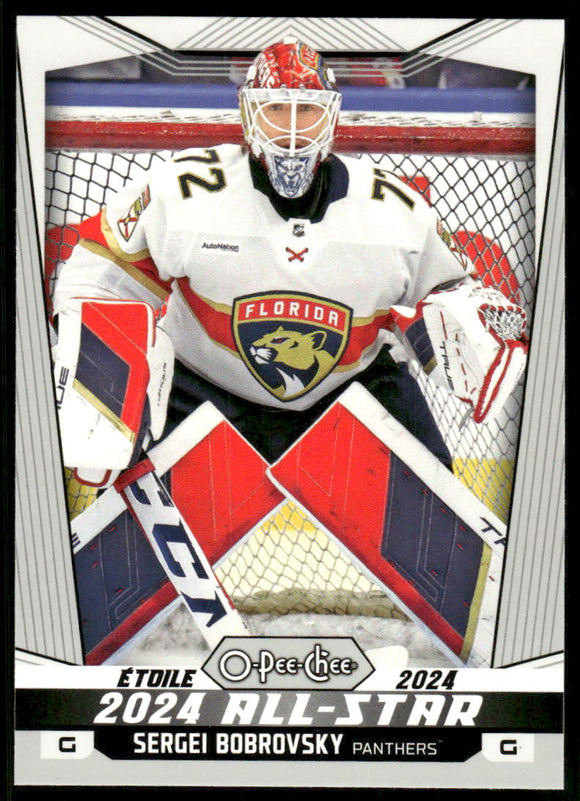 2024-25 O-Pee-Chee #513 Sergei Bobrovsky AS