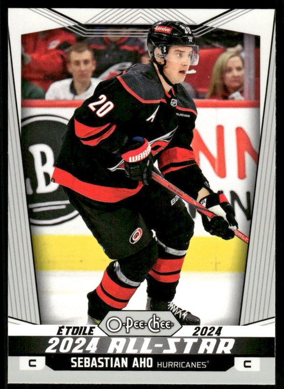 2024-25 O-Pee-Chee #516 Sebastian Aho AS