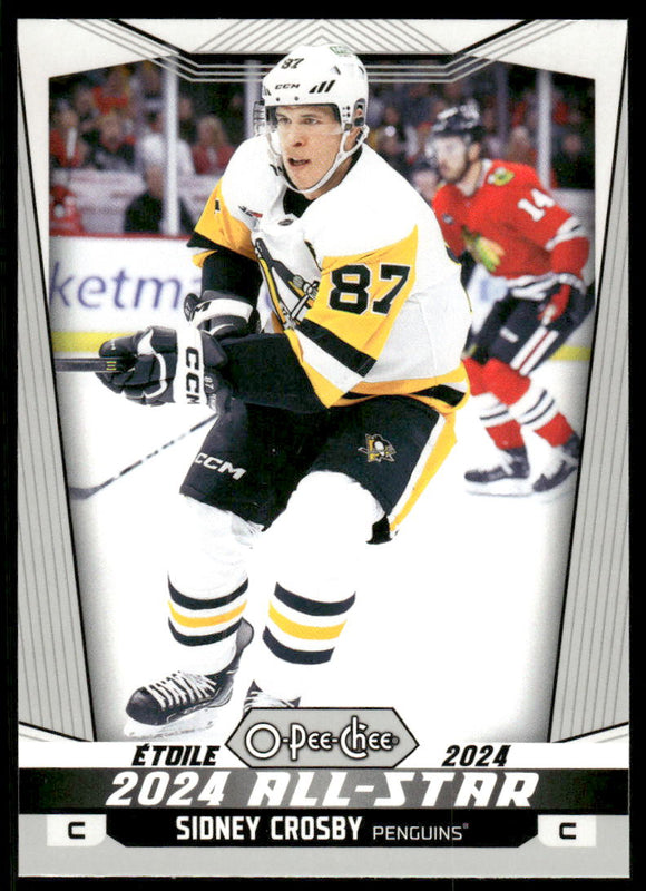 2024-25 O-Pee-Chee #528 Sidney Crosby AS