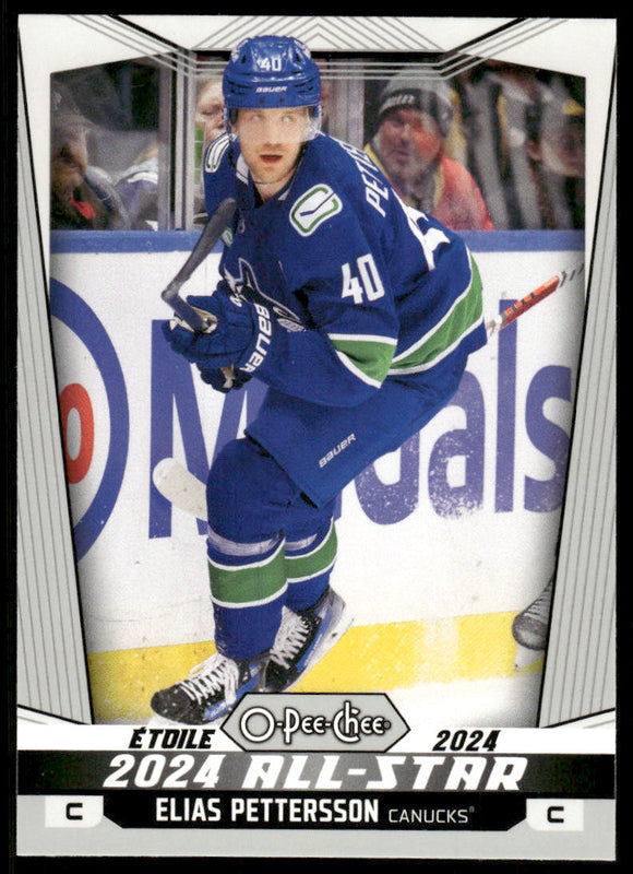 2024-25 O-Pee-Chee #534 Elias Pettersson AS