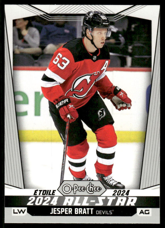 2024-25 O-Pee-Chee #538 Jesper Bratt AS