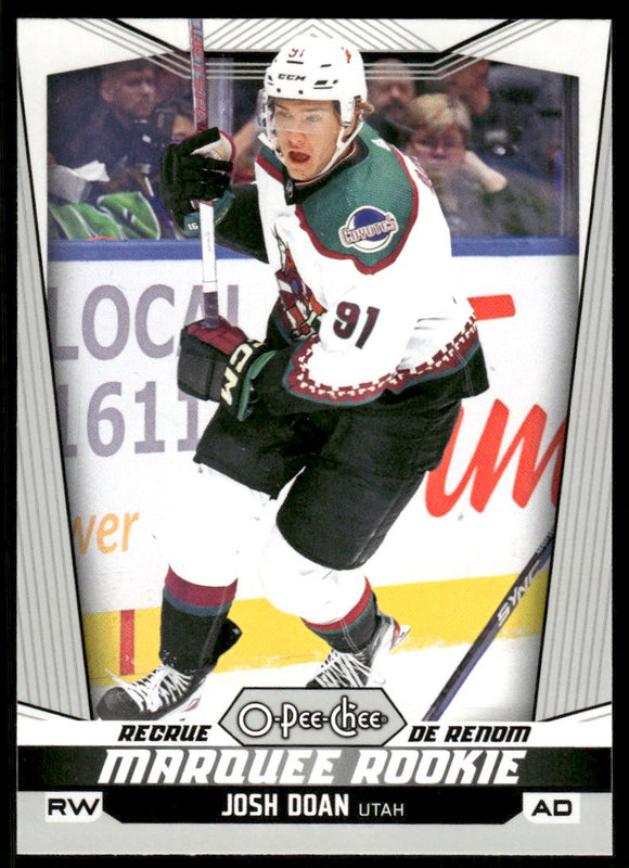 2024-25 O-Pee-Chee #542 Josh Doan RC