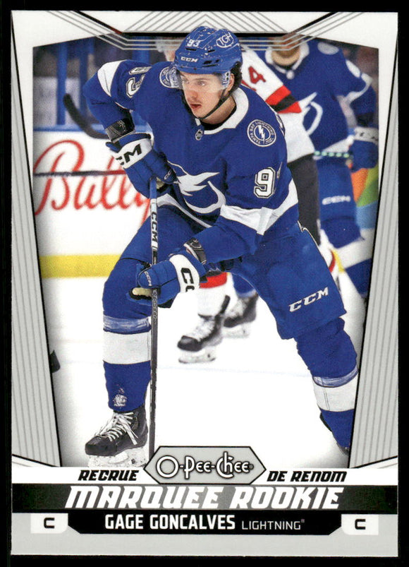 2024-25 O-Pee-Chee #557 Gage Goncalves RC