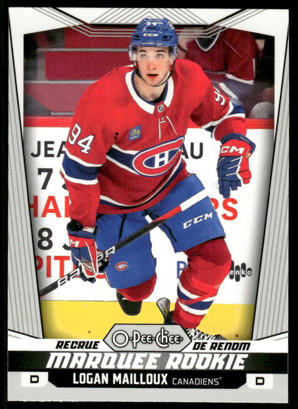 2024-25 O-Pee-Chee #559 Logan Mailloux RC
