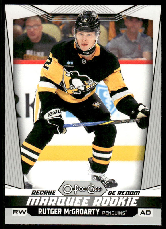 2024-25 O-Pee-Chee #563 Rutger McGroarty RC
