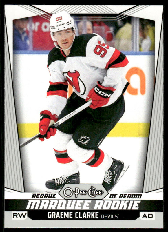 2024-25 O-Pee-Chee #586 Graeme Clarke RC