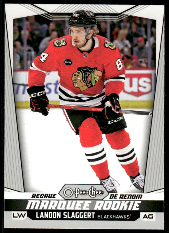 2024-25 O-Pee-Chee #588 Landon Slaggert RC