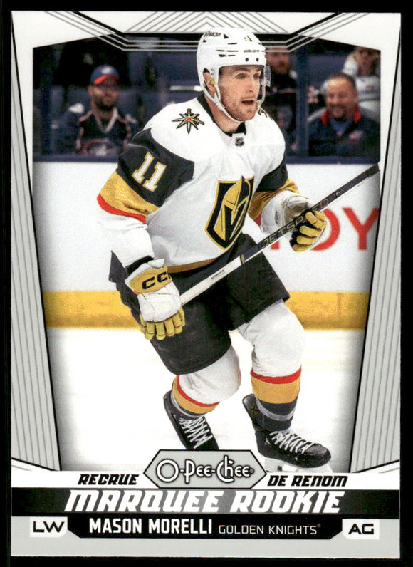 2024-25 O-Pee-Chee #591 Mason Morelli RC