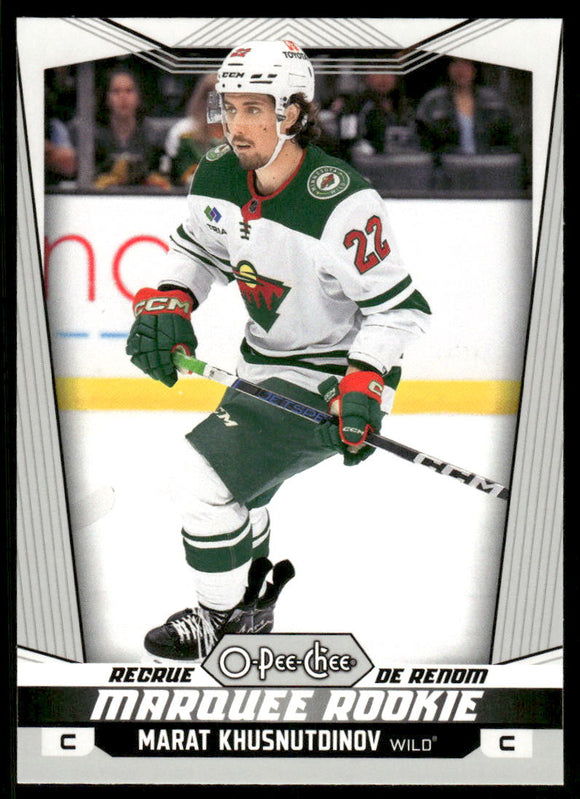 2024-25 O-Pee-Chee #596 Marat Khusnutdinov RC