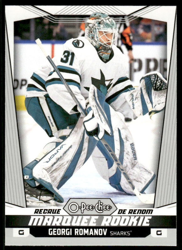 2024-25 O-Pee-Chee #598 Georgi Romanov RC