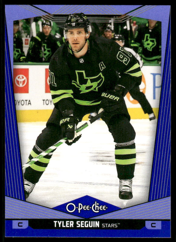 2024-25 O-Pee-Chee Blue #16 Tyler Seguin