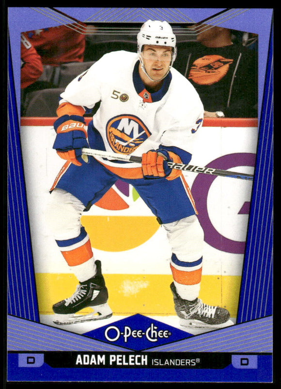 2024-25 O-Pee-Chee Blue #47 Adam Pelech