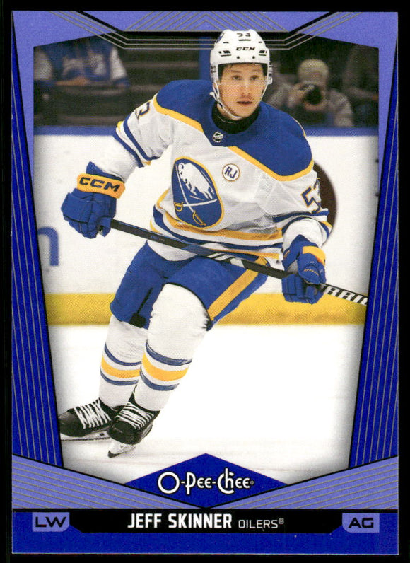 2024-25 O-Pee-Chee Blue #90 Jeff Skinner