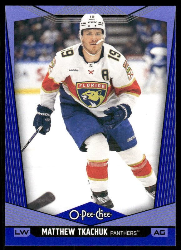 2024-25 O-Pee-Chee Blue #164 Matthew Tkachuk
