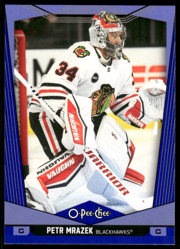 2024-25 O-Pee-Chee Blue #204 Petr Mrazek