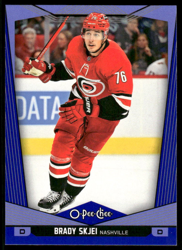 2024-25 O-Pee-Chee Blue #267 Brady Skjei
