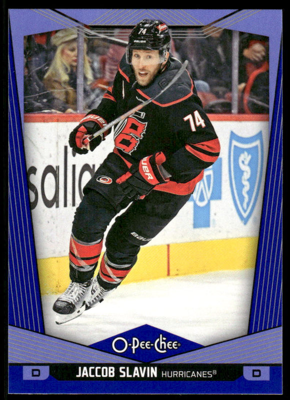 2024-25 O-Pee-Chee Blue #288 Jaccob Slavin