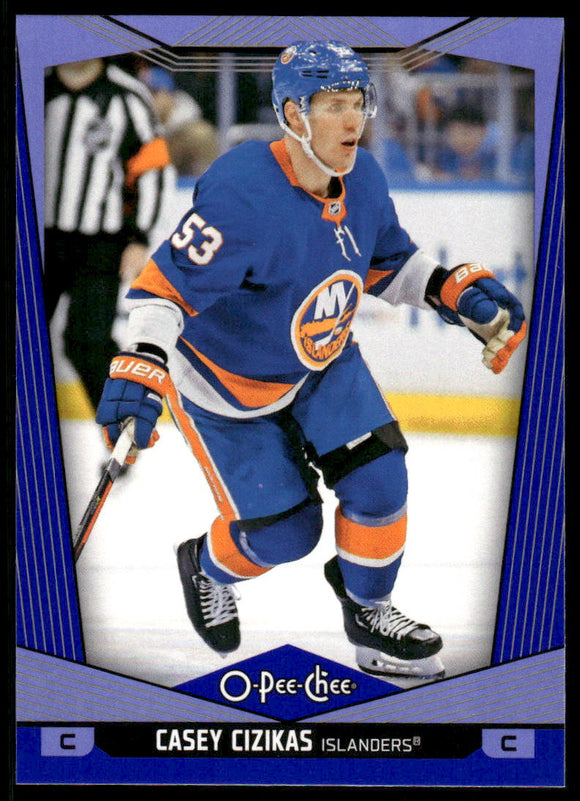 2024-25 O-Pee-Chee Blue #328 Casey Cizikas