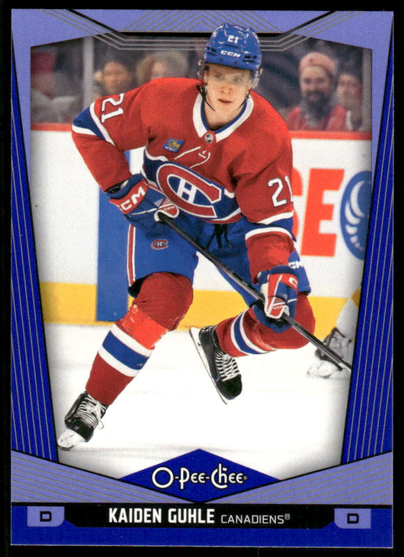 2024-25 O-Pee-Chee Blue #371 Kaiden Guhle