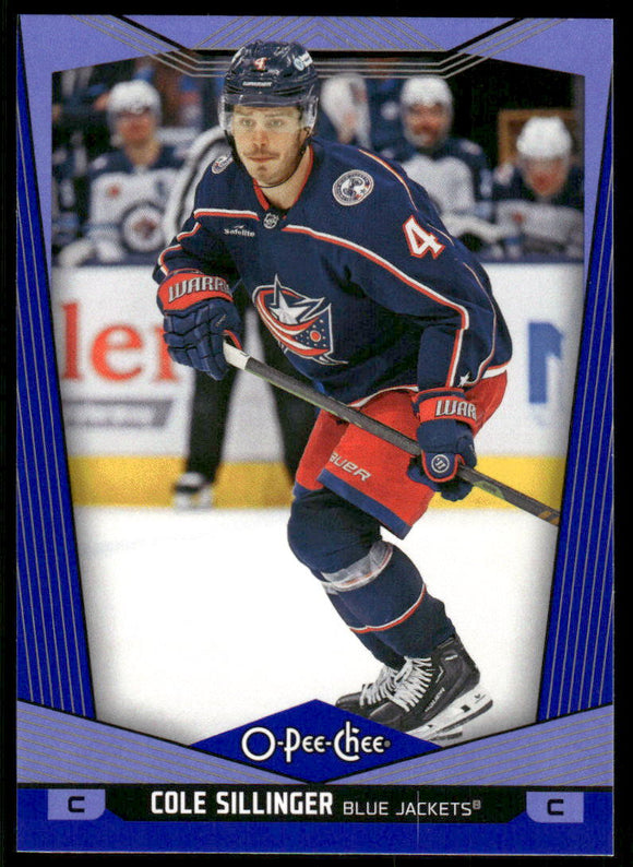 2024-25 O-Pee-Chee Blue #394 Cole Sillinger
